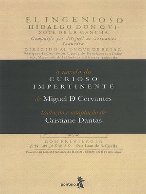 cover image of A novela do curioso impertinente